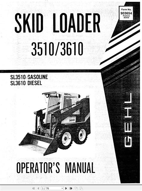 gehl 3610 skid steer specs|gehl 360 skid steer parts.